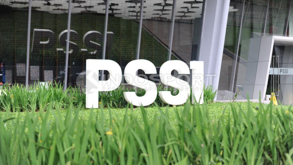 Logo PSSI. Copyright: © Ratno Prasetyo/INDOSPORT